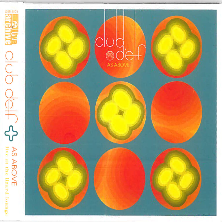 Album: As Above by Club d’Elf