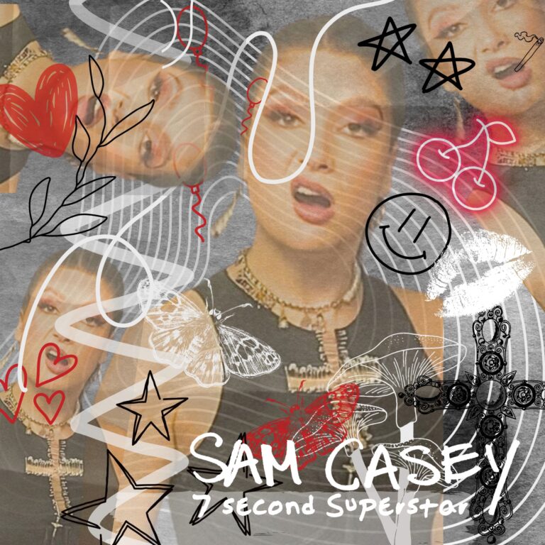 Alt pop songstress Sam Casey throws shade at social media norms on “7 Second Superstar”