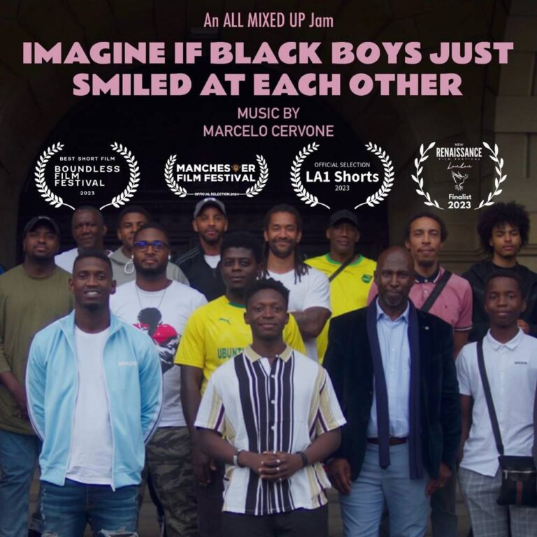 Imagine If Black Boys Just Smiled at Each Other by Marcelo Cervone